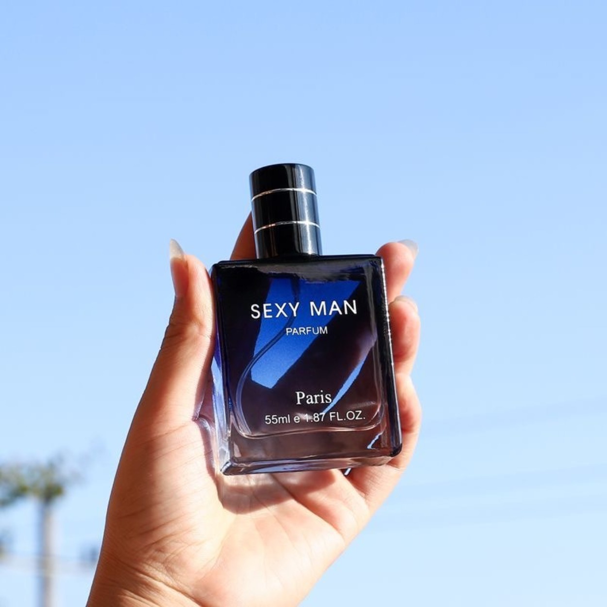 Perfume Fragrance Long Lasting - عطر رجالي خشبي وبحري 50 مل،