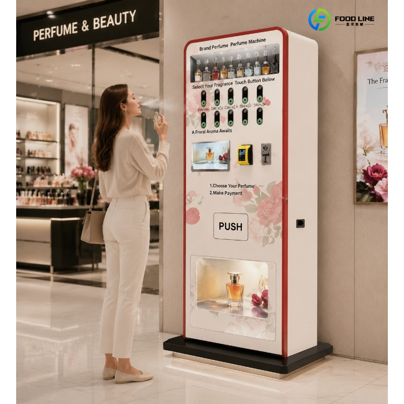 آلة بيع العطور الذكية مع شاشة  - مراجعة Perfume Fragrance Sale وسعره