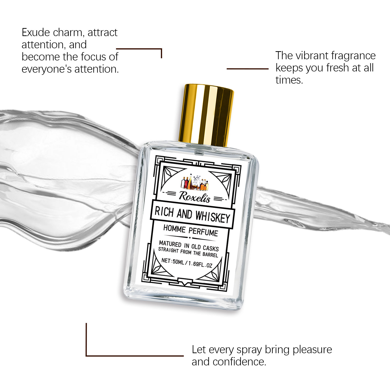 عطر روكسيليس للرجال 50 مل برائ - مراجعة Perfume Fragrance Vanilla وسعره